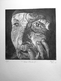 ohne Maske, Aquatinta